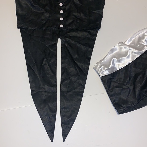 Forplay Black and White Playboy Bunny Tuxedo Costume - Women’s Size M/L - Picture 4 of 15